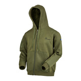 Sweat à capuche Ares polycoton 350 g/m² brodé FRENCH ARMY poche à glissière