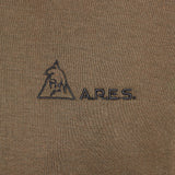 Sweat à capuche Ares polycoton 350 g/m² brodé FRENCH ARMY poche à glissière