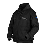 Sweat à capuche Ares polycoton 350 g/m² brodé FRENCH FORCES poche de manche