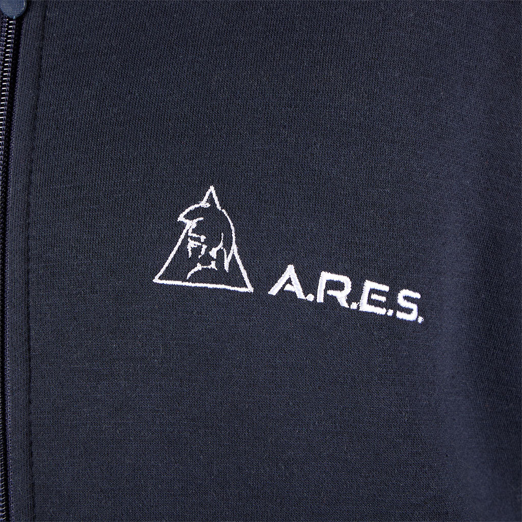 Sweat à capuche Ares polycoton 350 g/m² brodé FRENCH FORCES poche de manche