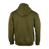 Sweat à capuche Ares à fermeture à glissière polycoton 350 g/m² poches fermées