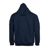 Sweat à capuche Ares à fermeture à glissière polycoton 350 g/m² poches fermées