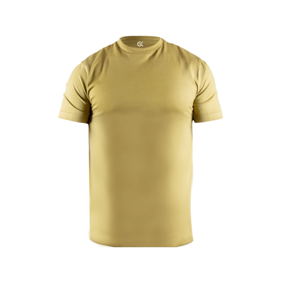 T-shirt manches courtes GK Professional 100 % coton 210 g/m² col bord-côtes