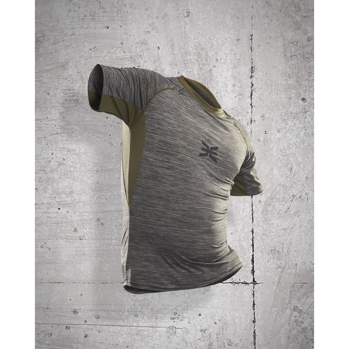 T-shirt de sport GK Undercover Stamina maille extensible 170 g/m² respirante
