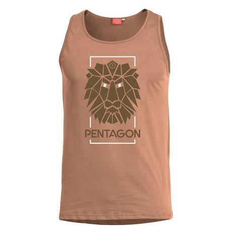 T - shirt débardeur ASTIR FOLLOW LION Pentagon - Coyote - Welkit.com