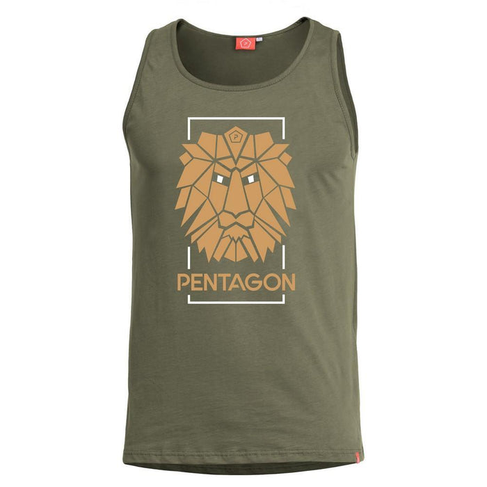 T-shirt débardeur ASTIR FOLLOW LION Pentagon - Vert olive - S - Welkit.com - 5207153124224 - 4