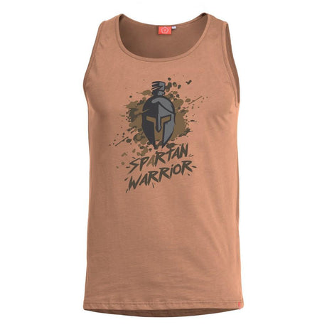 T - shirt débardeur ASTIR SPARTAN WARRIOR Pentagon - Coyote - Welkit.com