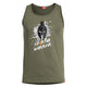 T - shirt débardeur ASTIR SPARTAN WARRIOR Pentagon - Vert olive - Welkit.com