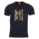 T - shirt imprimé FEARLESS Pentagon - Noir - Welkit.com