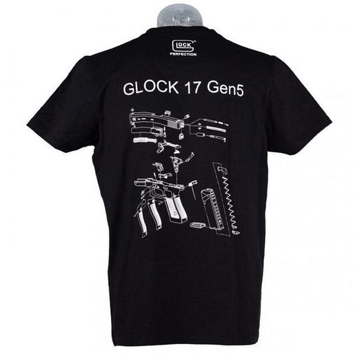 T-shirt imprimé GLOCK ENGINEERING GEN5 Glock - Noir - S - Welkit.com - 3662950164217 - 1