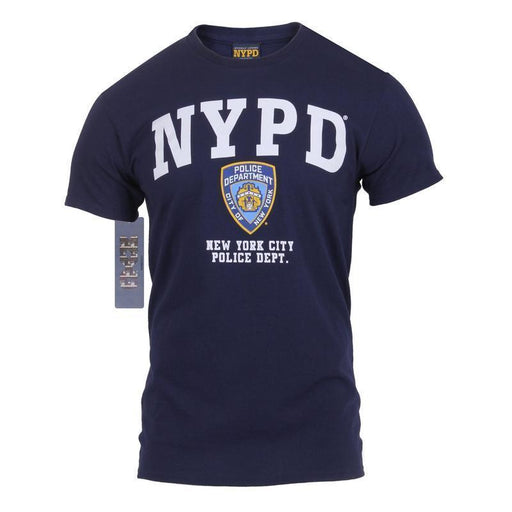 T-shirt imprimé POLICE NYPD Rothco - Bleu - S - Welkit.com - 3662950087608 - 1