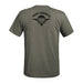 T - shirt imprimé TROUPES AÉROPORTÉES A10 Equipment - Vert Olive - XS - Welkit.com - 3662422063710 - 3