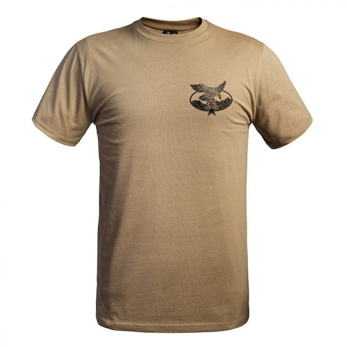 T - shirt imprimé TROUPES DE MONTAGNE A10 Equipment - Coyote - XS - Welkit.com - 3662422077298 - 1