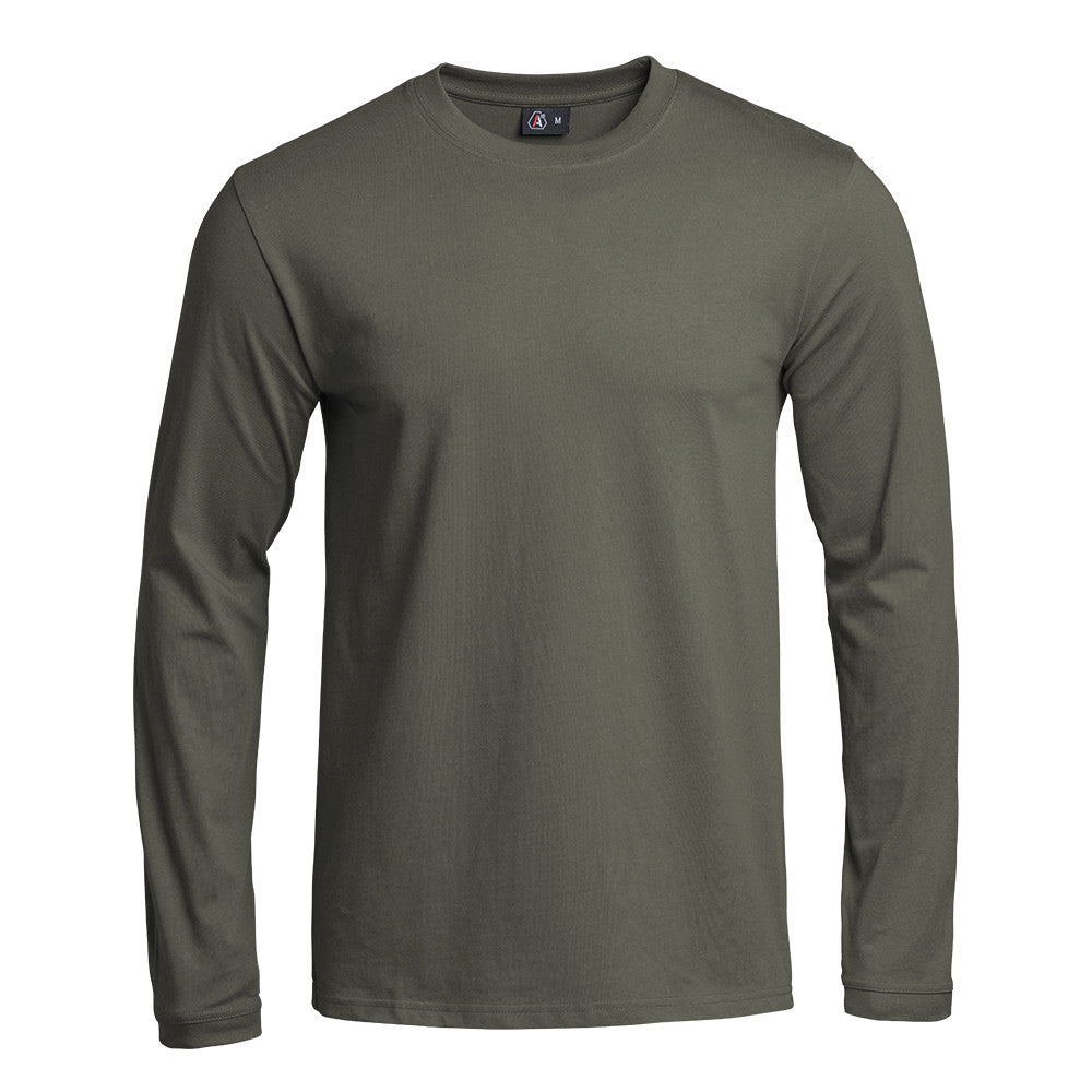 T - shirt MANCHES LONGUES A10 Equipment - Vert Olive - Welkit.com