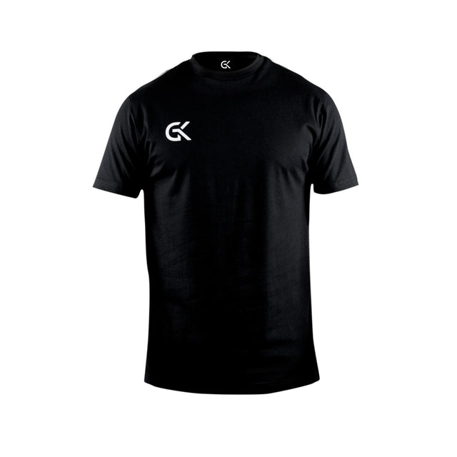 T-shirt siglé GK Professional 100 % coton 160 g/m² unisexe col bord-côtes