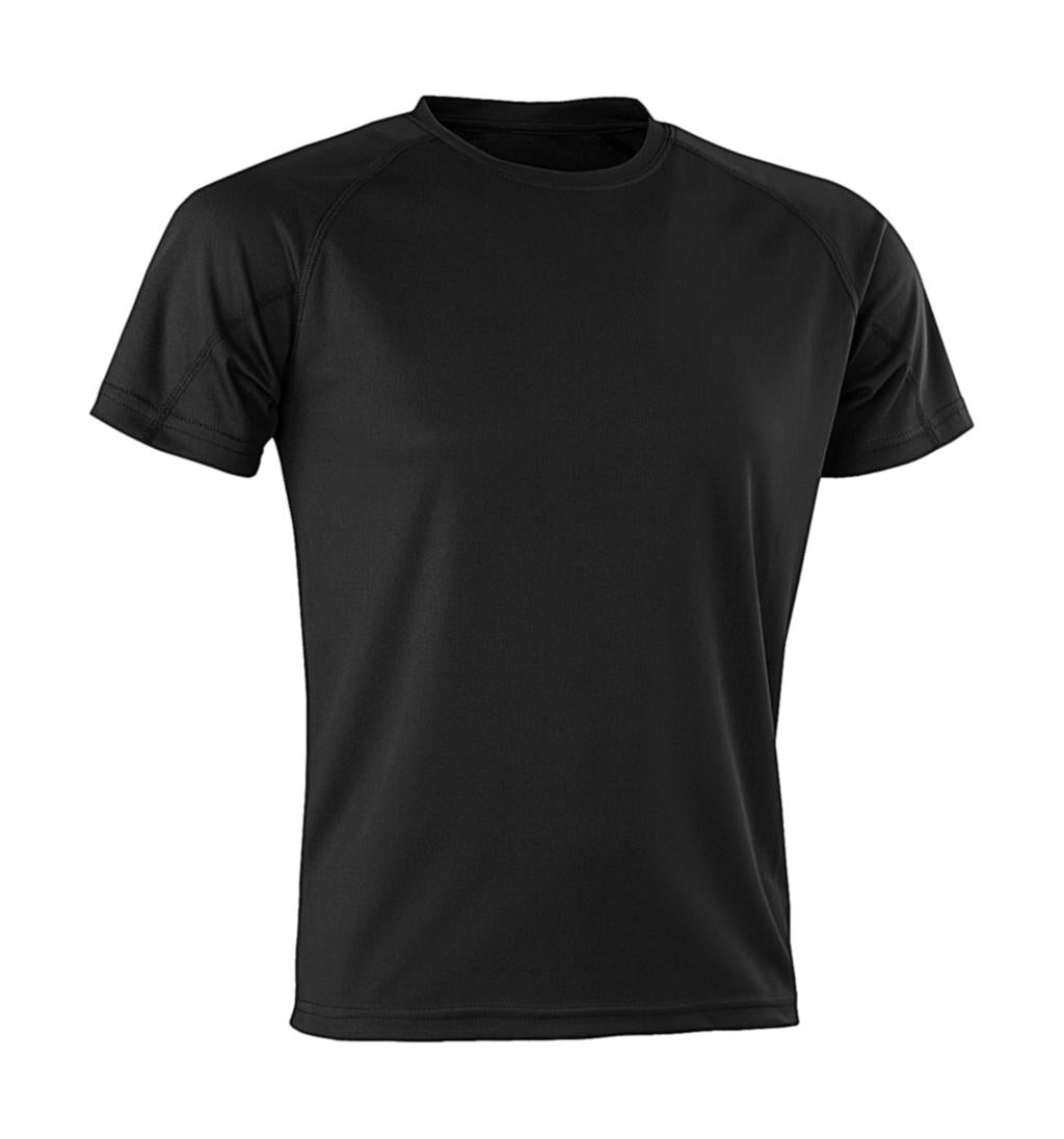 T - shirt thermorégulateur été AIRCOOL TEE Spiro - Noir - Welkit.com