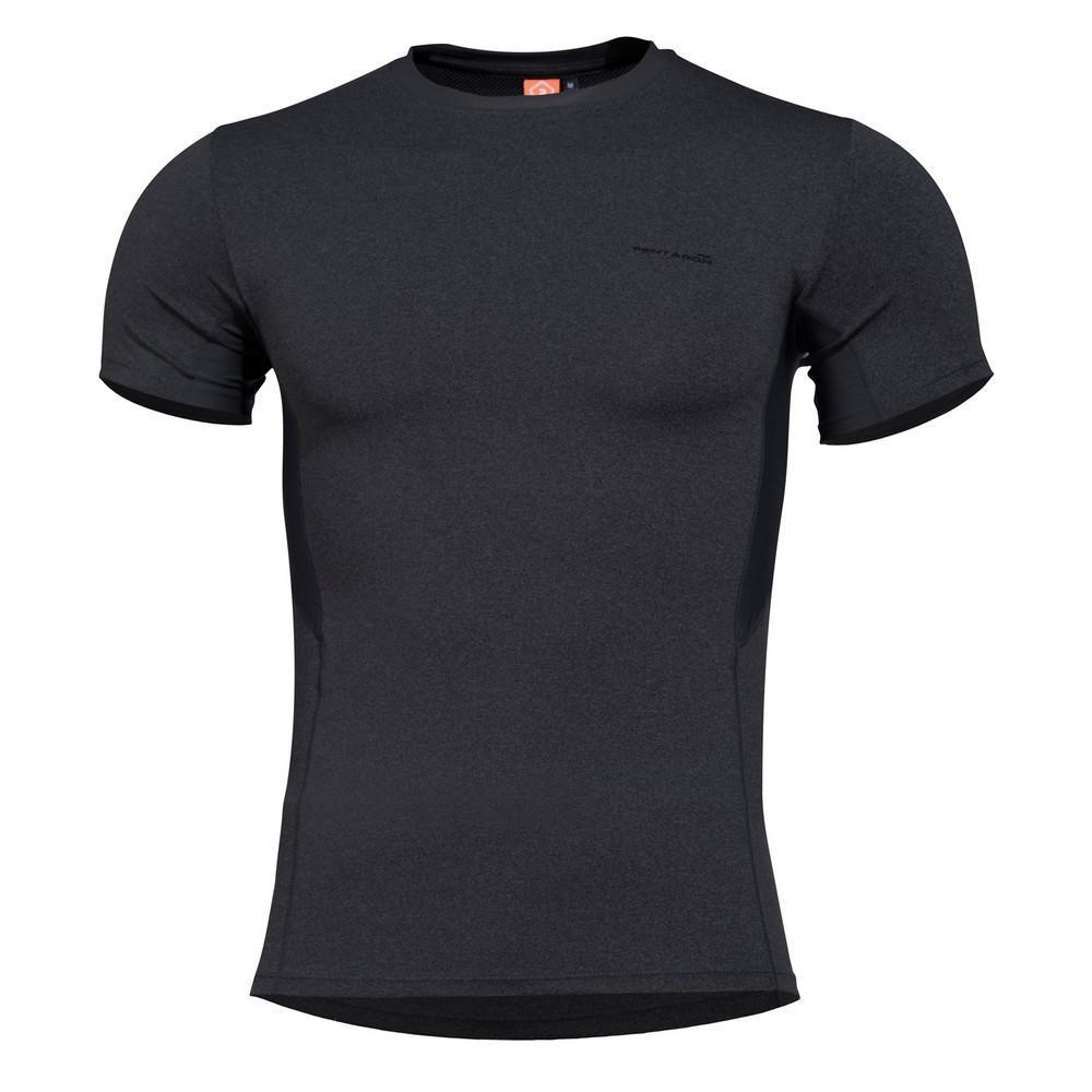 T - shirt thermorégulateur été APOLLO TAC - FRESH Pentagon - Noir - Welkit.com