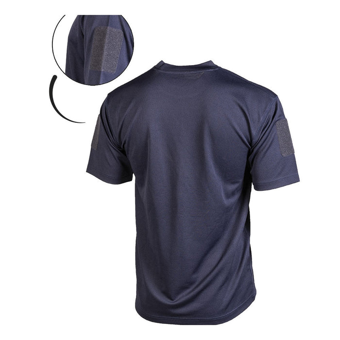 T - shirt thermorégulateur été QUICK - DRY Mil - Tec - Bleu marine - S - Welkit.com - 4046872414312 - 6