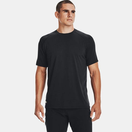 T - shirt thermorégulateur été TACTICAL TECH MC Under Armour - Noir - Welkit.com