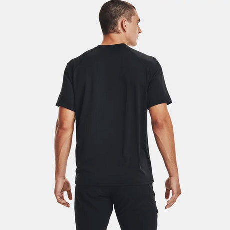 T - shirt thermorégulateur été TACTICAL TECH MC Under Armour - Noir - Welkit.com