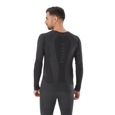 T - shirt thermorégulateur hiver DRYNAMIC SOFT M Millet - Noir - Welkit.com