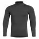 T - shirt thermorégulateur hiver PINDOS 1/2 ZIP Pentagon - Noir - Welkit.com