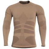 T - shirt thermorégulateur hiver PLEXIS ML Pentagon - Coyote - Welkit.com