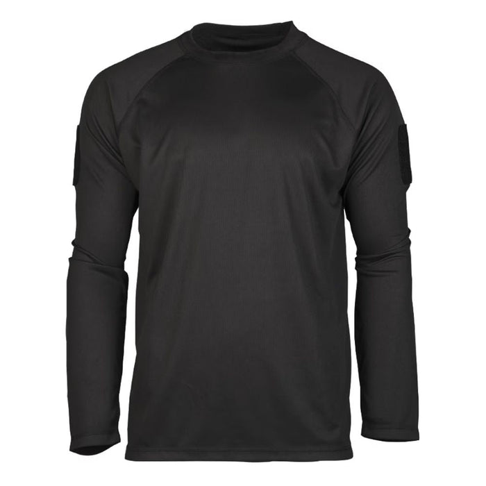T-shirt thermorégulateur hiver QUICK-DRY Mil-Tec - Noir - S - Welkit.com - 4046872392702 - 4