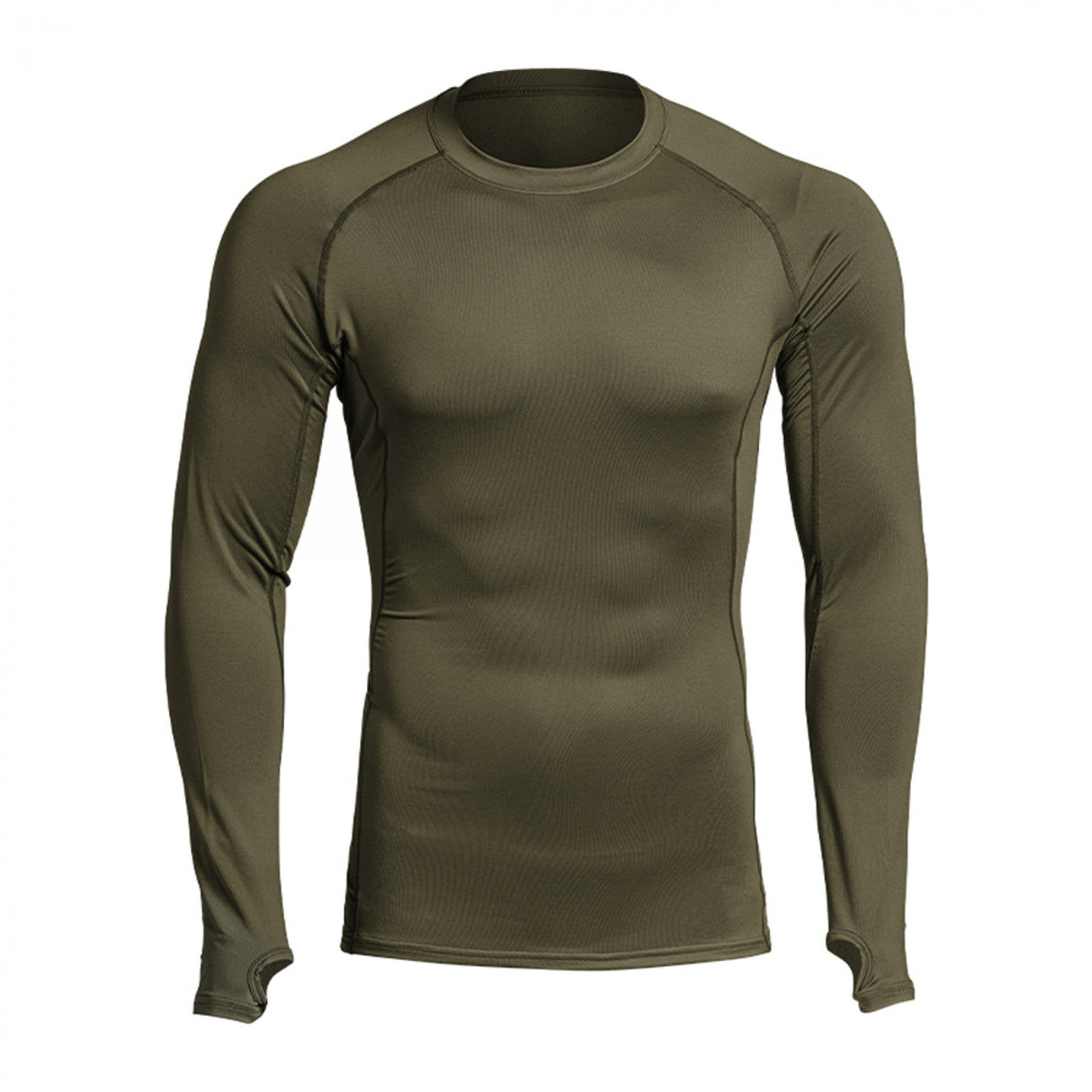 T - shirt thermorégulateur hiver THERMO PERFORMER - 10°C > - 20°C A10 Equipment - Vert Olive - Welkit.com