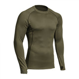 T - shirt thermorégulateur hiver THERMO PERFORMER - 10°C > - 20°C A10 Equipment - Bleu marine - Welkit.com