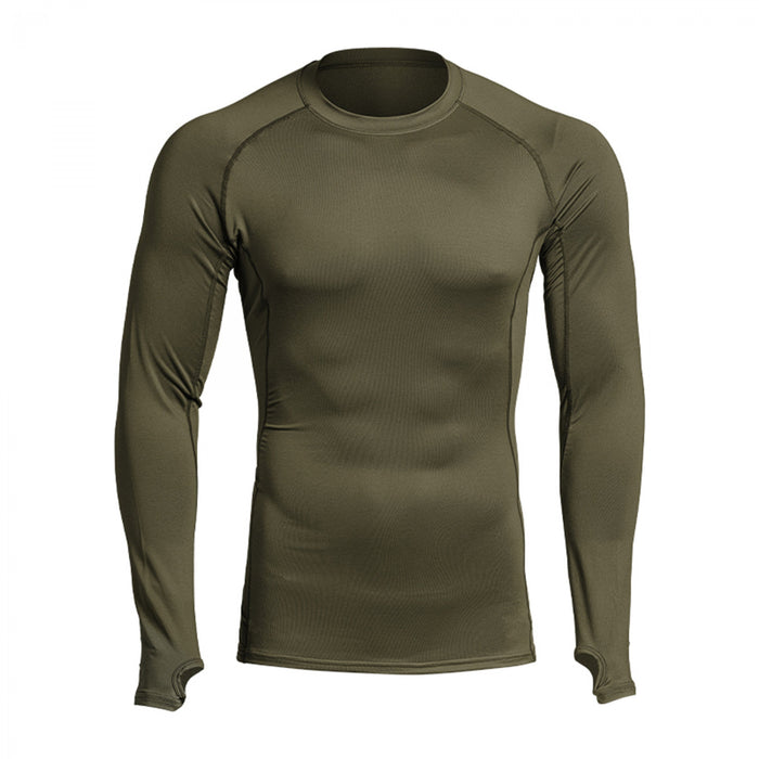 T - shirt thermorégulateur hiver THERMO PERFORMER - 10°C > - 20°C A10 Equipment - Vert Olive - XS - Welkit.com - 3662422054787 - 1