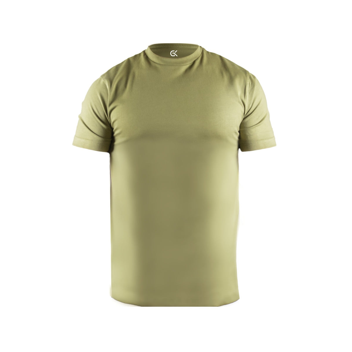 T-shirt manches courtes GK Professional 100 % coton 210 g/m² col bord-côtes