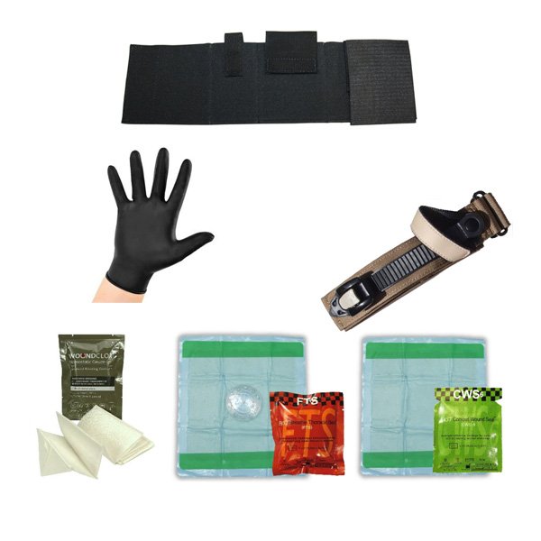 Kit de secours de cheville The Activity Group Ankle Kit N°5 élastique garrot à cliquet