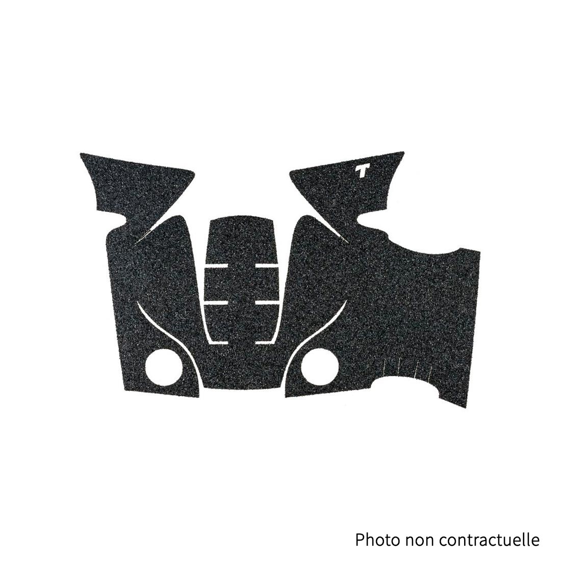 Revêtement de poignée Talon Grip TG.116R caoutchouc Glock 26 27 28 33 39 sans dos rapporté