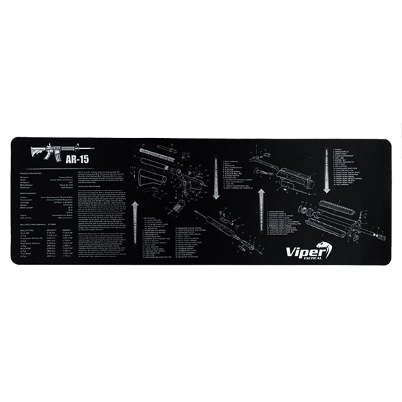 Tapis de démontage AR15 GUN MAT Viper Tactical - Noir - - Welkit.com - 3662950024696 - 1