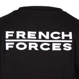 T-shirt Ares French Forces en polycoton 52% coton et 48% polyester brodé au dos