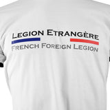 T-shirt Ares 100% coton Légion étrangère avec quatrain de Pascal Bonetti au dos