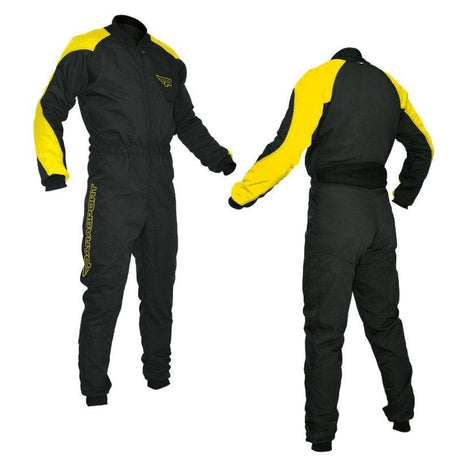 Tenue de saut STUDENT Parasport - Noir / Jaune - Welkit.com