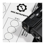 Feuille de 31 protections de lentille Thyrm CLENS multi-tailles en polymère transparent