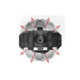 Support de lampe pour casque Thyrm VariArc à rail Picatinny 1913 rotation sur 360 degrés