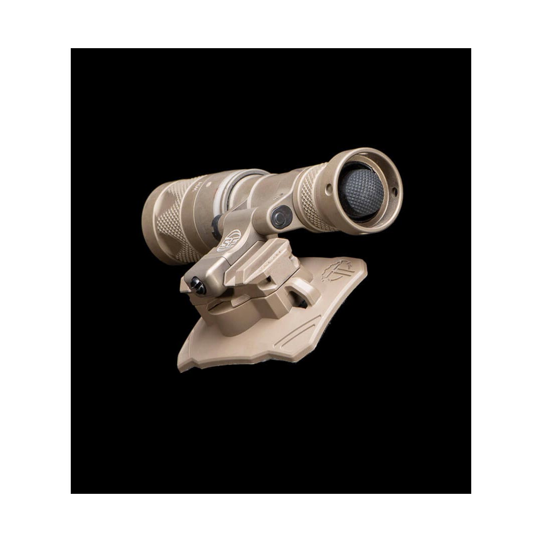 Support de lampe pour casque Thyrm VariArc-VS avec montage Picatinny et montage Scout fournis