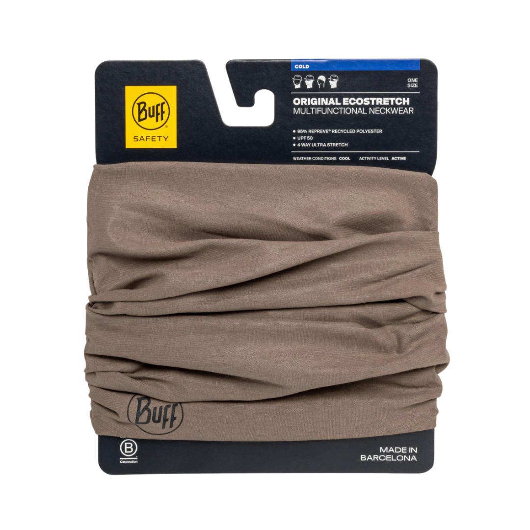Tour de cou Buff Original EcoStretch Solid 54 x 22,7 cm en polyester recyclé UPF 50