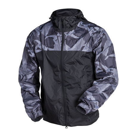 Veste de pluie Ares coupe-vent respirant à fermetures étanches et poches à rabat