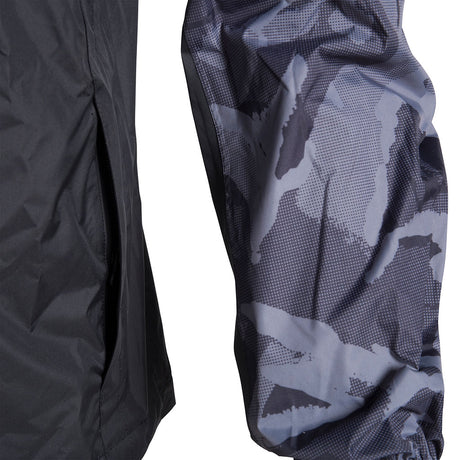 Veste de pluie Ares coupe-vent respirant à fermetures étanches et poches à rabat
