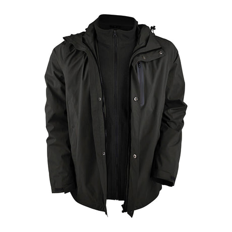 Veste imperméable Ares Quiberon 3 en 1 à doublure polaire et capuche amovibles