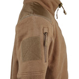 Veste polaire Ares 400 g/m² polyester renforts aux coudes et épaules col montant