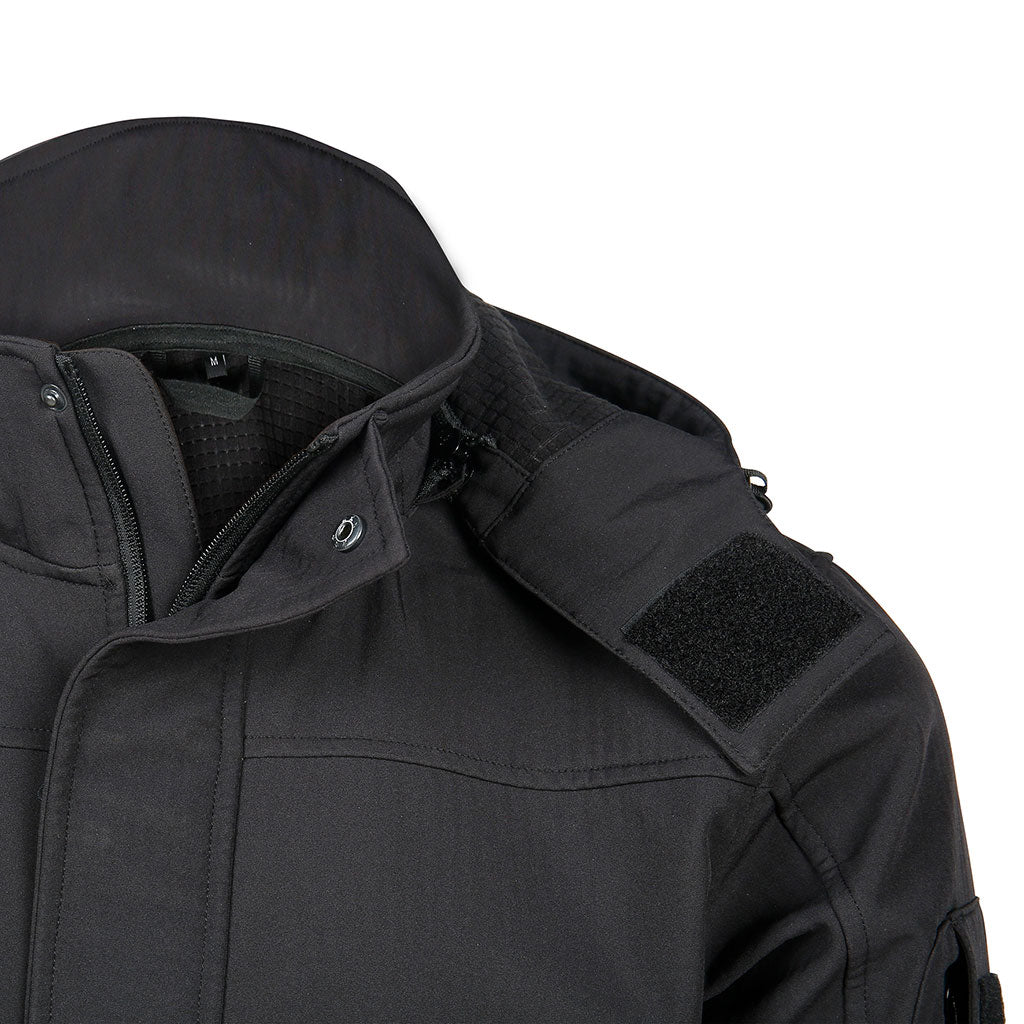 Veste softshell Ares Baroud Trex doublure polaire micro-aérée capuche amovible