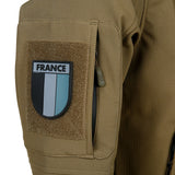 Veste softshell Ares Baroud Trex doublure polaire micro-aérée capuche amovible