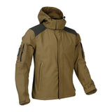 Veste softshell Ares Baroud Trex doublure polaire micro-aérée capuche amovible