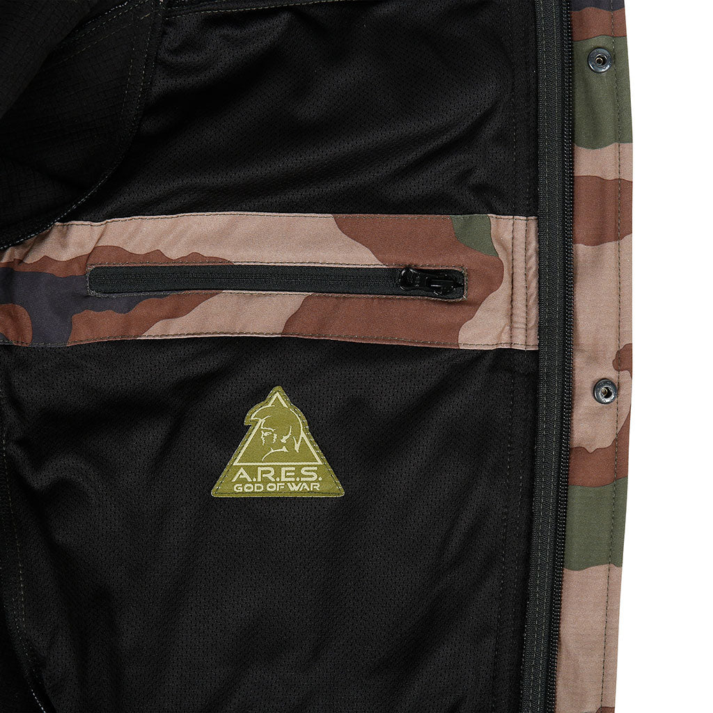 Veste softshell Ares Baroud Trex doublure polaire micro-aérée capuche amovible